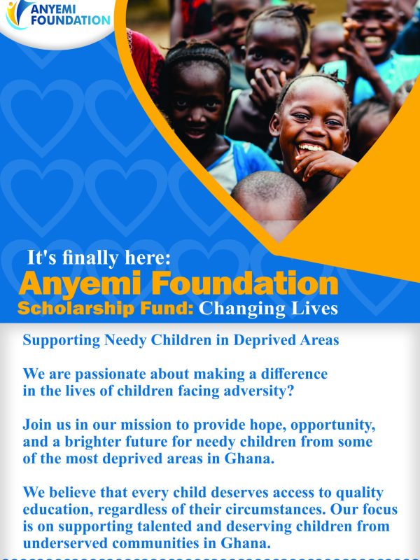 ANYEMI FOUNDATION SCHOLARSHIP